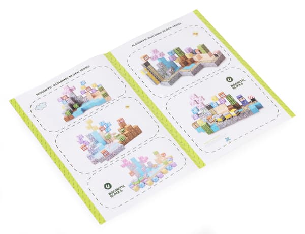 Magneettiset rakennuspalikat lapsille, 169 osaa