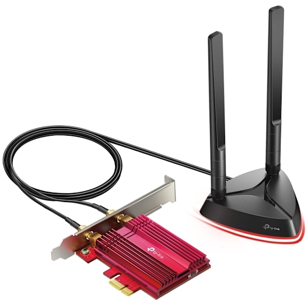 TP-LINK Archer TX3000E Dual-band PCI-E-WiFi 6-adapteri ja Bluetooth 5.0 - sovitin