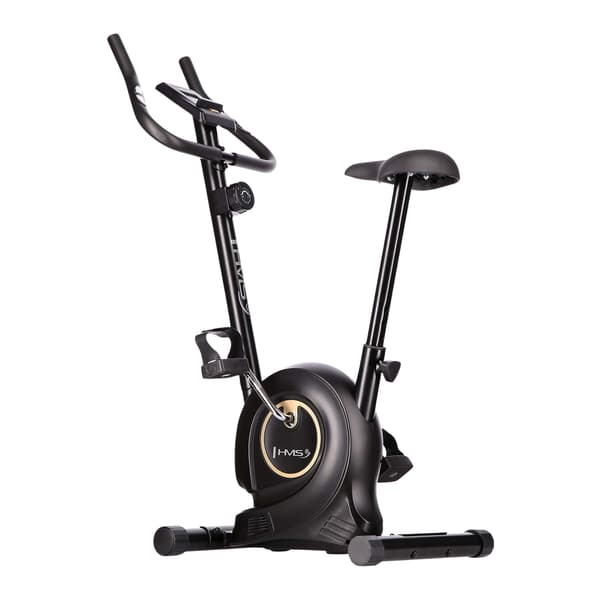 Magnetisk stationær cykel, justerbar modstand, sort