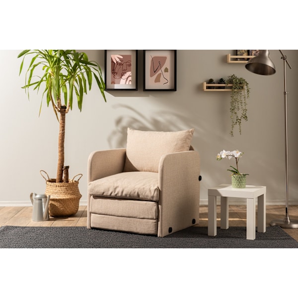 1-sædet sovesofa Saga Single - Beige