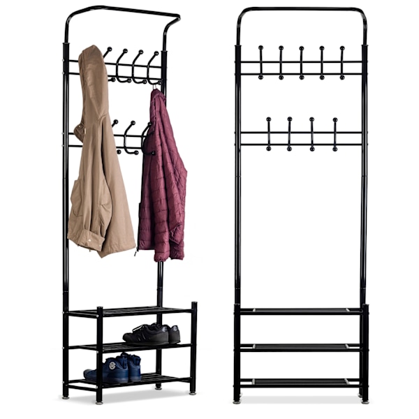 Tøjbøjle + skab, hylde, skohylde ModernHome