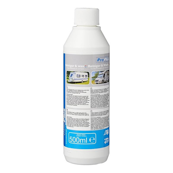 Cleaner & Wax 500ml asuntovaunuihin ja matkailuautoihin