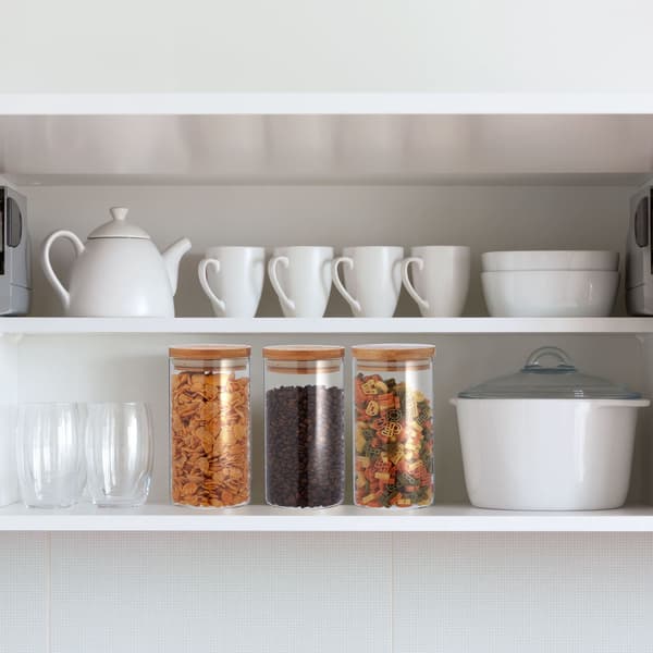 4 stk. Opbevaringsglas 1000 ml