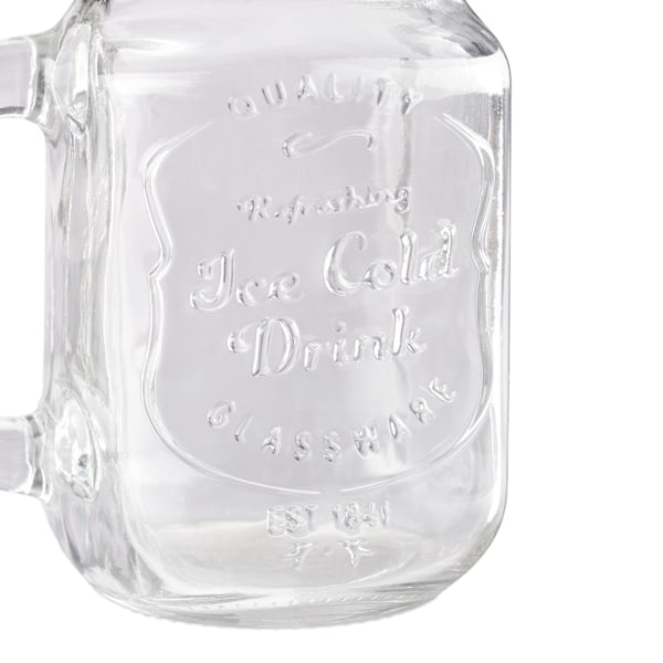 Färgglada dricksglas med lock set om 10 st
