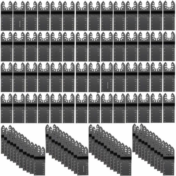 Oscillerande sågbladssats, 100-pack, 1-3/8 tum HCS för trä/plast