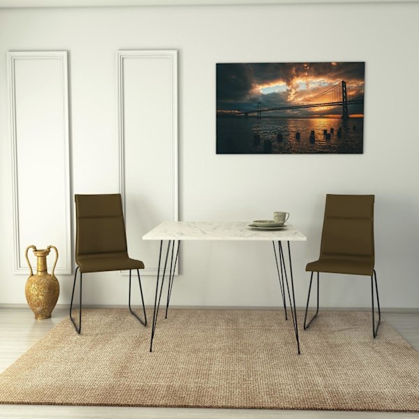Bord Sandalf Square - Marmo