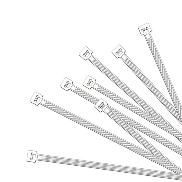 Kabelbindere 350x4,5mm 50 stk hvid