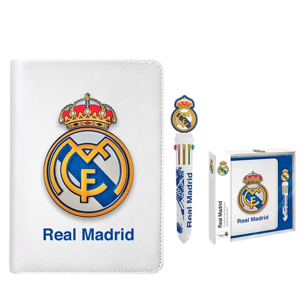 Real Madrid notesbog + kuglepen