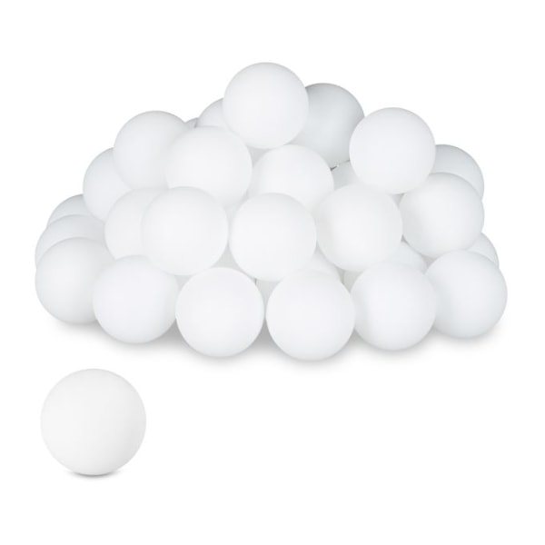 Hvide Beer Pong bolde i sæt med 144 stk