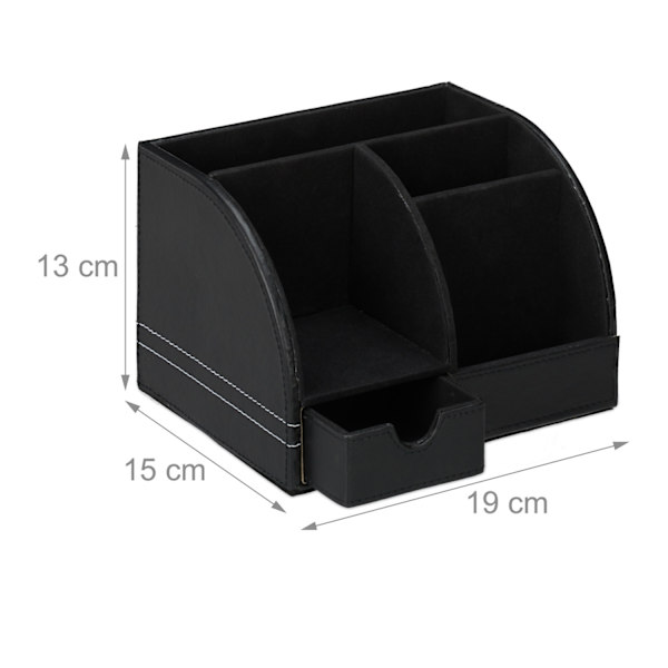 Desk organizer kunstlæder