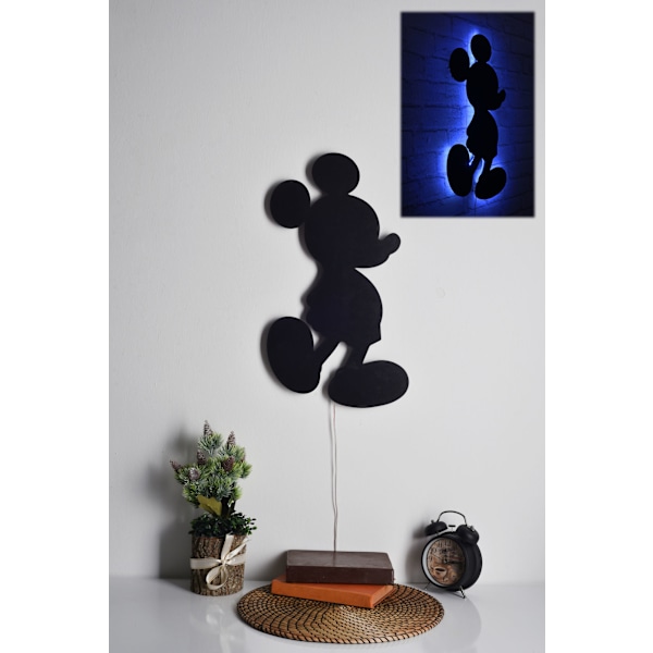 Dekorativ Led Belysning Mickey Mouse - Blå