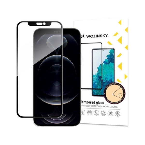 Wozinsky Skærmbeskytter 9H sort Apple iPhone 13 Mini