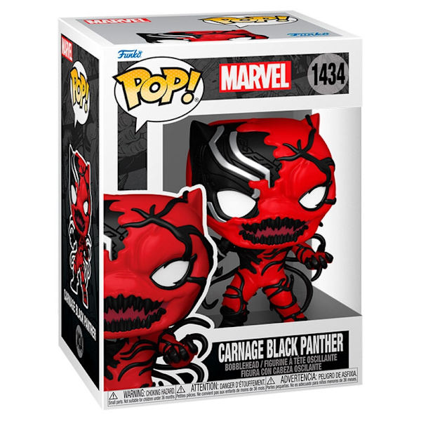 Marvel Carnage Actionfigur, 6-tums, samlarleksak