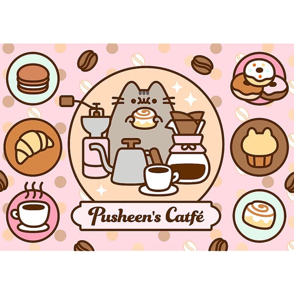 Pusheen-palapeli 500 palaa – 48x34 cm