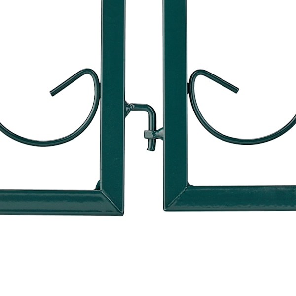 4-delat blomrabattstaket i metall