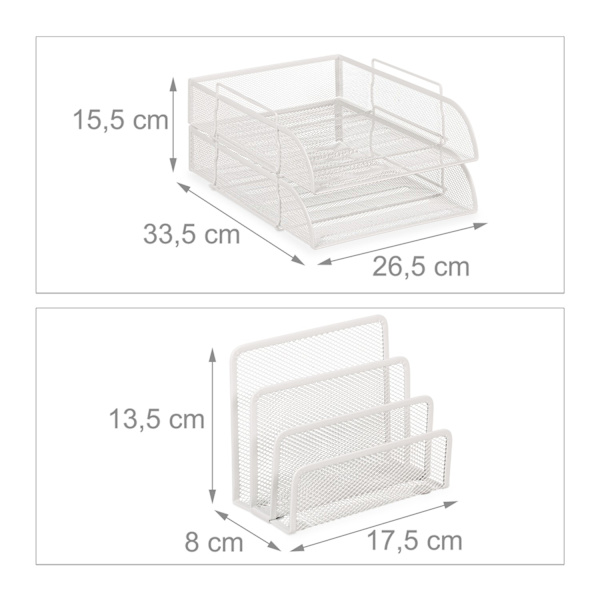 Skrivbordsorganisationsset 7 delar
