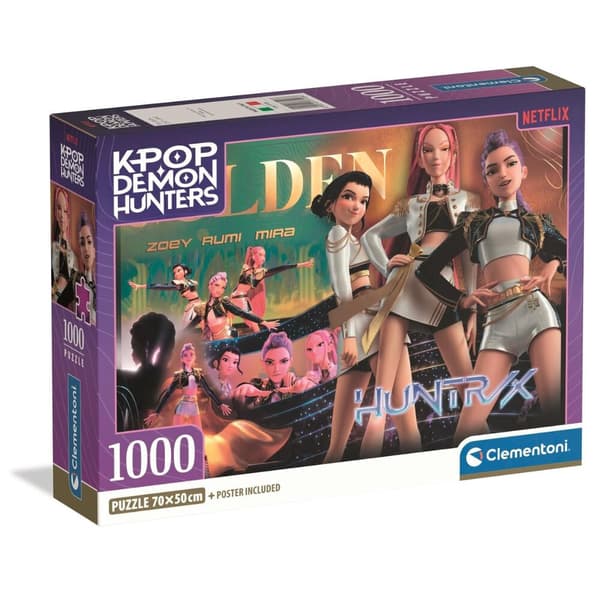Kpop Demon Hunters 3 pussel 1000 bitar
