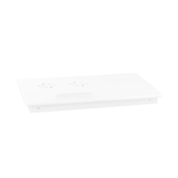 Laptopbord i bambuvitt