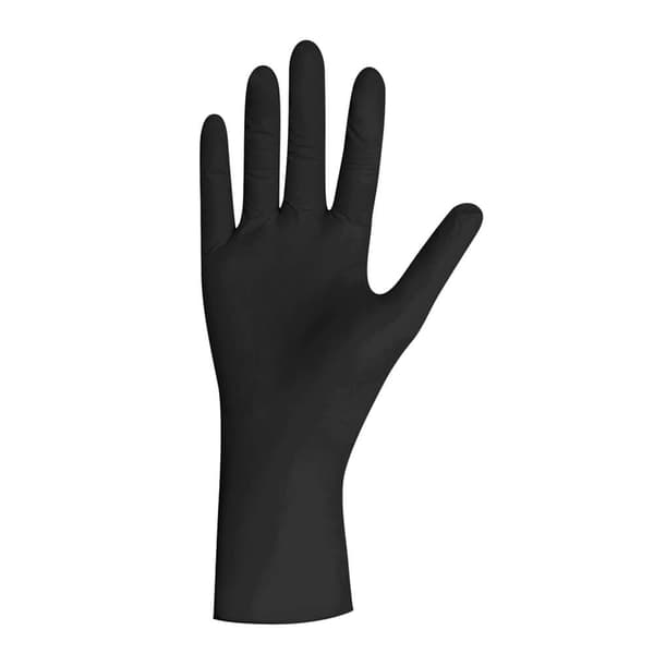3D-BASICS Nitriilikäsineet L Musta 100kpl