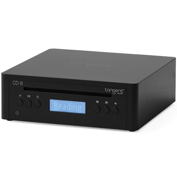 CD-afspiller med display, sort