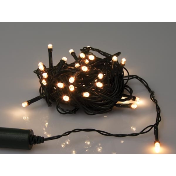 Novalight Led - 6 M - 40 Arizona hvide lamper - Grøn ledning