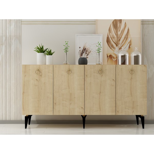 Console Drop - Sapphire Oak
