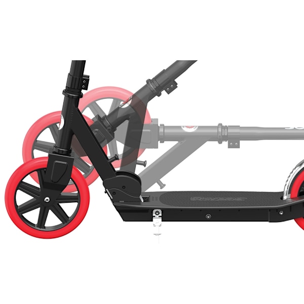Carbon Lux Scooter - Sort