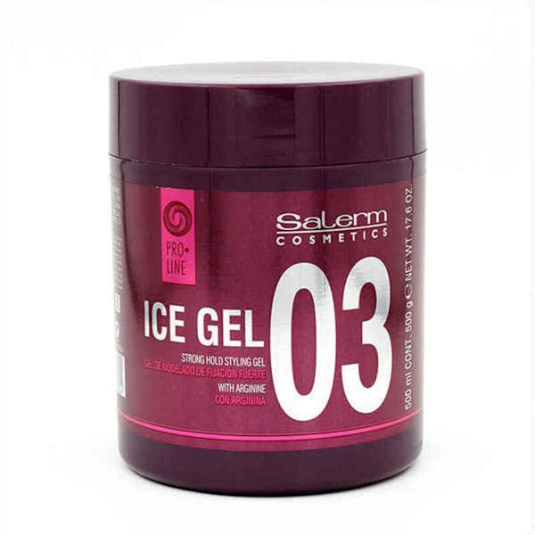 Stærkt hår fixativ Salerm Proline 03 Ice Gel Salerm 842028203889