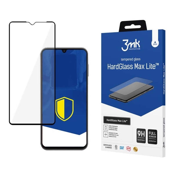 3mk HardGlass Max Lite - härdat glas för Samsung Galaxy A14 (sva