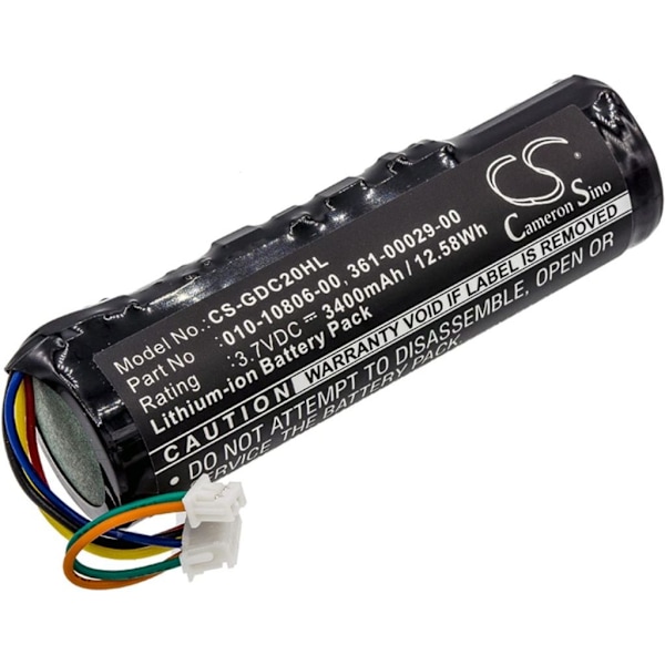 Batteri till Garmin Astro System DC20 mm