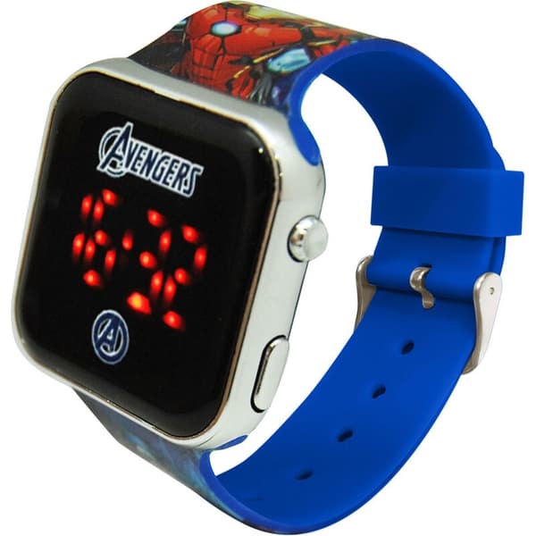 Marvel Avengers LED Ur til Børn, Justerbar Rem