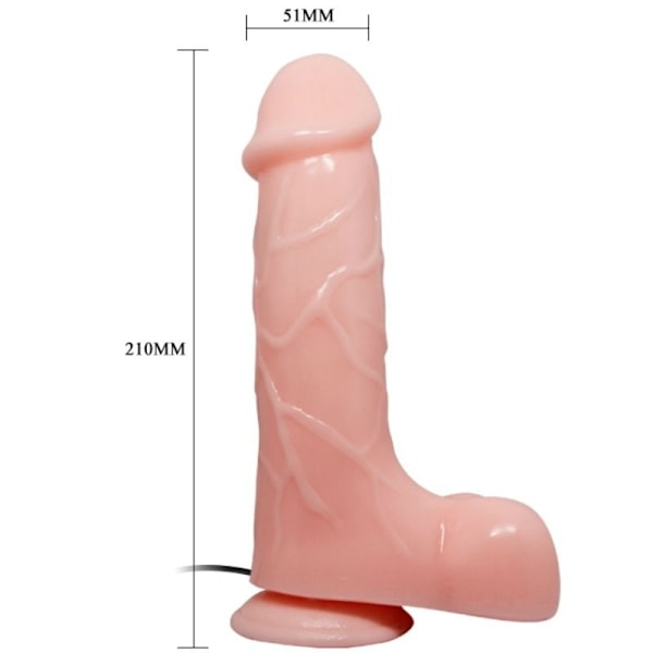 Baile - Natural Barbara Realistic Vibrator 21 cm