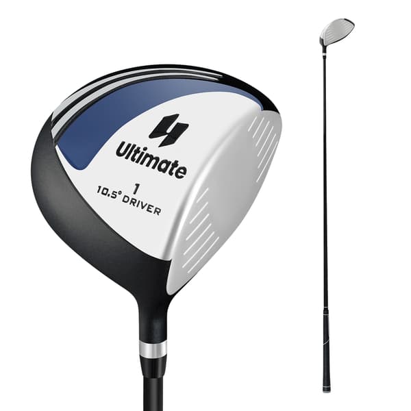 Golf Driver 10.5 Loft, Grafitskaft, Huvudskydd, Högerhänt