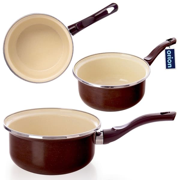 BRUN emaljerad kastrull 16 cm, 1 l