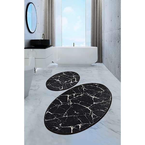 Bathmat Set (2 kpl) Marble Djt