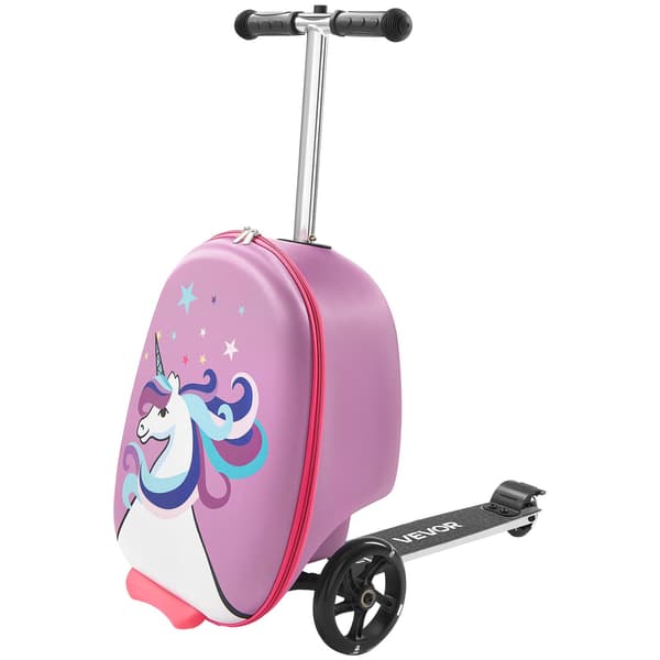 Børne-scooterkuffert, 20 tommer, 20 liter, lilla