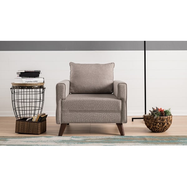 1-Sid Sofa Bella Lænestol - Creme