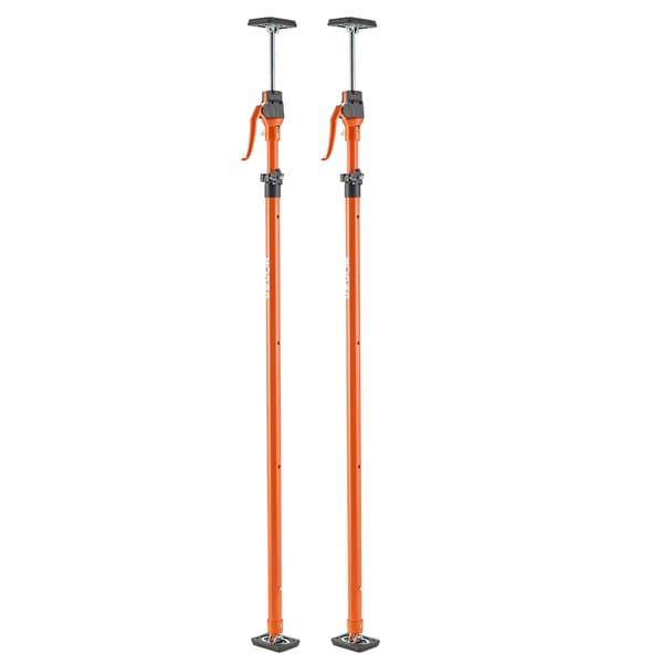 Teleskopiska stödstänger 2-pack, 125–291 cm, 90 kg