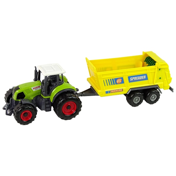 Farm Adventure Set: Traktorer, släp och skördare för barn