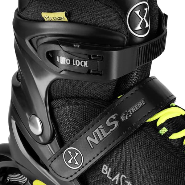 Inline-skøjter, sorte, størrelse M (35-38)