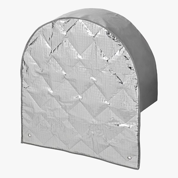 Hjulskydd aluminium reflekterande för 15 - 17" däck