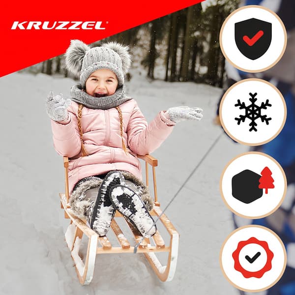 Träsläde Kruzzel 25217