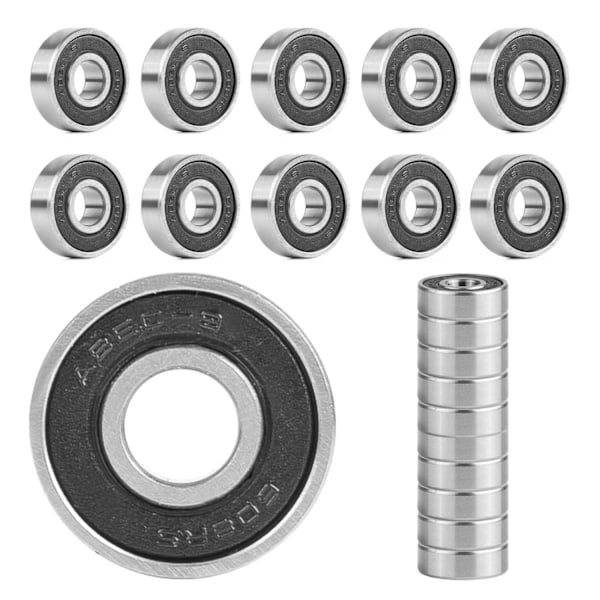 ABEC-9 Kuglelejer 10 stk.Produktkode: 809000Vigtige funktioner:- ABEC-9 kuglelejer er blandt de højest vurderede i ABEC-standarden (Annular Be