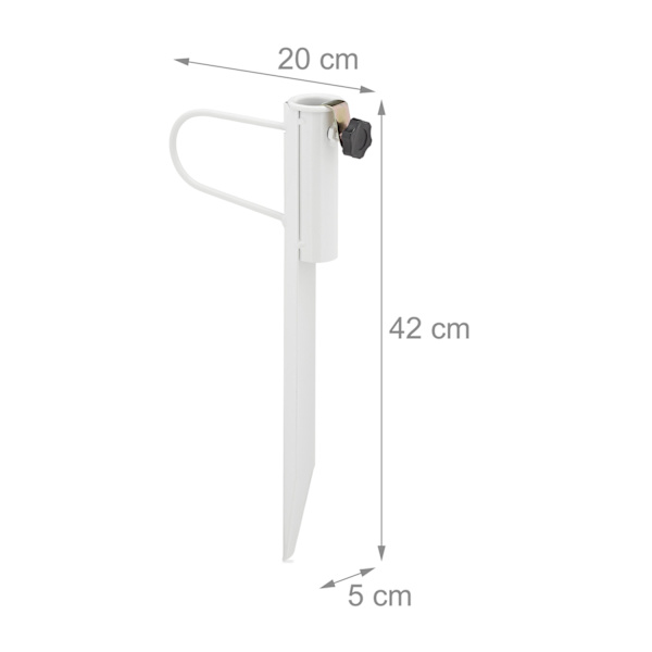 Hvid Parasol Spike