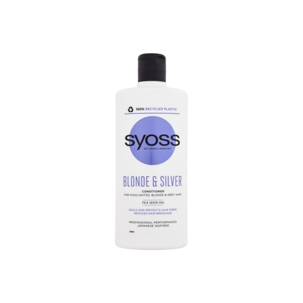Syoss - Blonde & Silver Conditioner - For Women, 440 ml