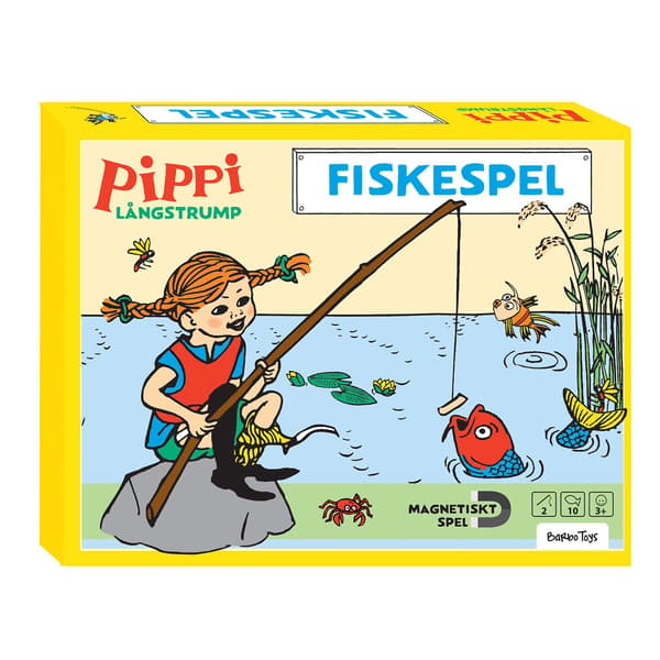 Magnetiskt fiskespel för barn – 2 spön, 10 havsdjur