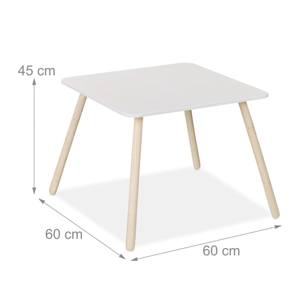 Barn bord och stolar set – inomhus träben