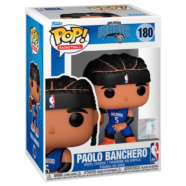 NBA Orlando Magic Paolo Banchero Pop Figur Samlelegetøj