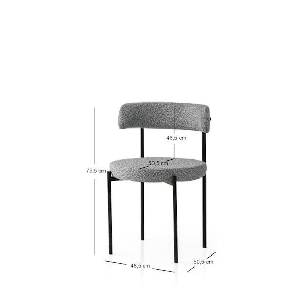 Stolset (2 delar) Gını - 4012 V2