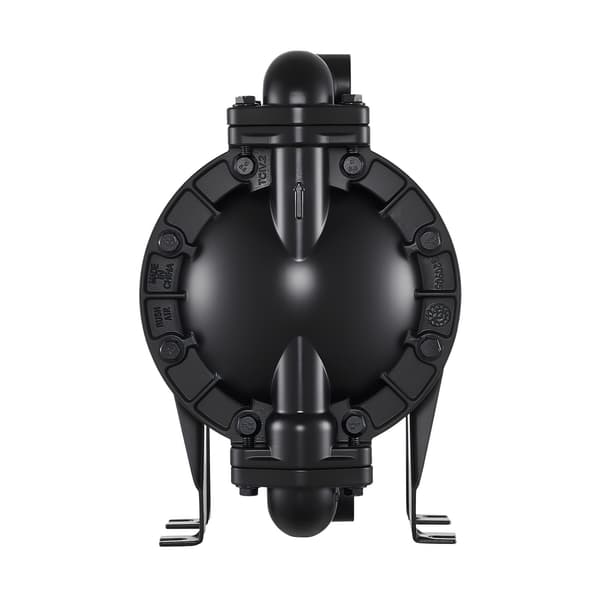Luftdriven dubbelmembranpump, 132 l/min, aluminium